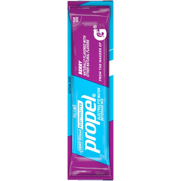 Propel Powder Electrolyte Water Beverage Mix, 10 CT