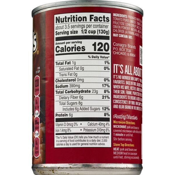 Van Camp's Pork And Beans In Tomato Sauce