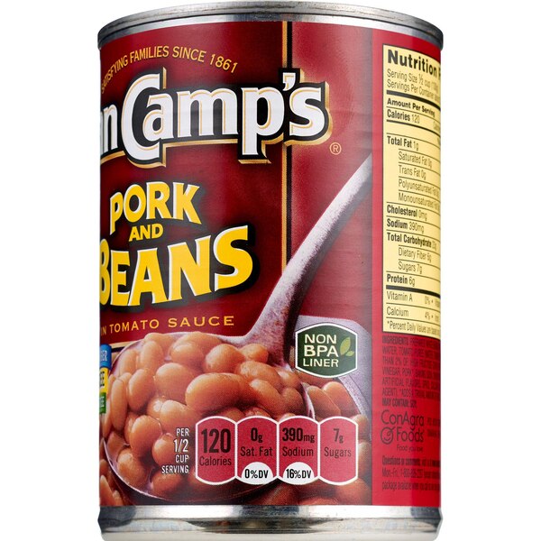 Van Camp's Pork And Beans In Tomato Sauce