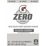 Gatorade Zero Glacier Cherry Thirst Quencher Powder, 10 CT, thumbnail image
