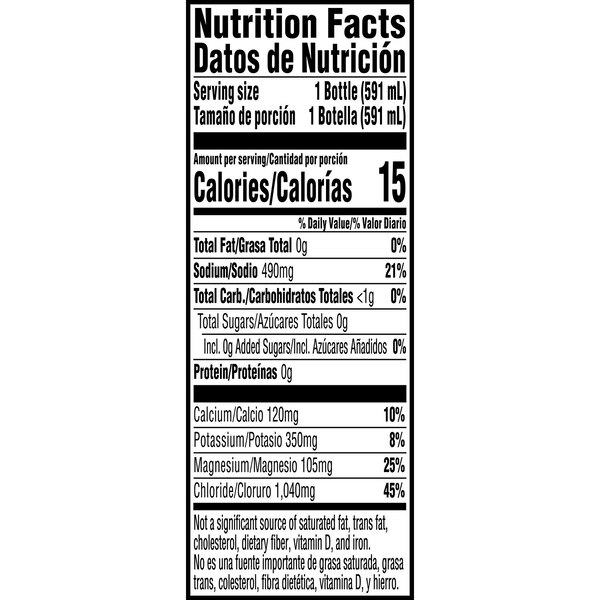 Gatorade Fruit Punch Gatorlyte Zero, 20 oz