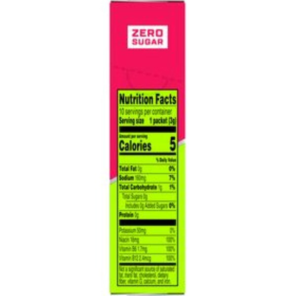 Fast Twitch Energy Drink Mix Powder Strwbrry Watermelon, 10 PK