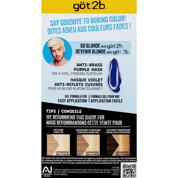 Got2b Bleach It Permanent Bleach, 00A Ultra Platinum