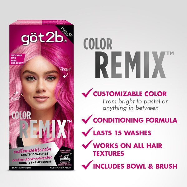 Got2b Color Remix Semi Permanent Hair Color