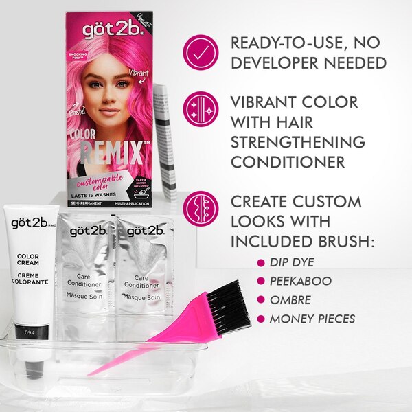 Got2b Color Remix Semi Permanent Hair Color