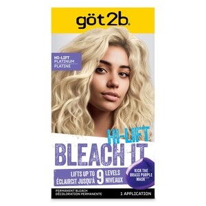Got2b Color Hi Lift Bleach it Permanent Bleach, Hi Lift Platinum