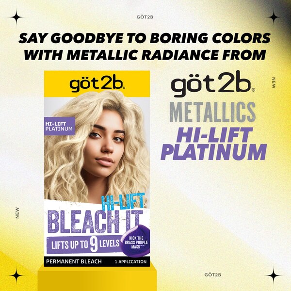 Got2b Color Hi Lift Bleach it Permanent Bleach, Hi Lift Platinum