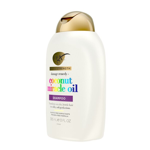 OGX Extra Strength Damage Remedy Coconut Miracle Oil Shampoo, 13 OZ