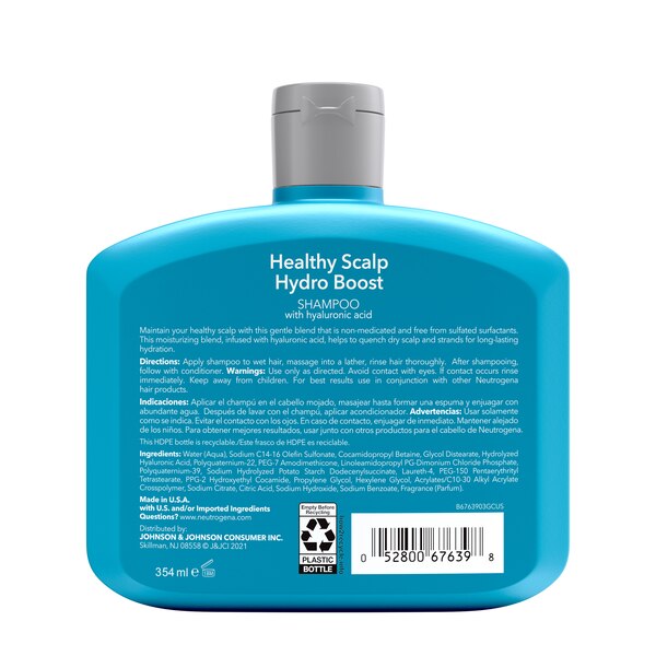 Neutrogena Healthy Scalp Hydro Boost Shampoo, 12 OZ