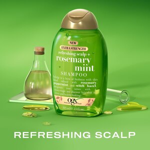 OGX Extra Strength Rosemary Mint Shampoo, 13 OZ