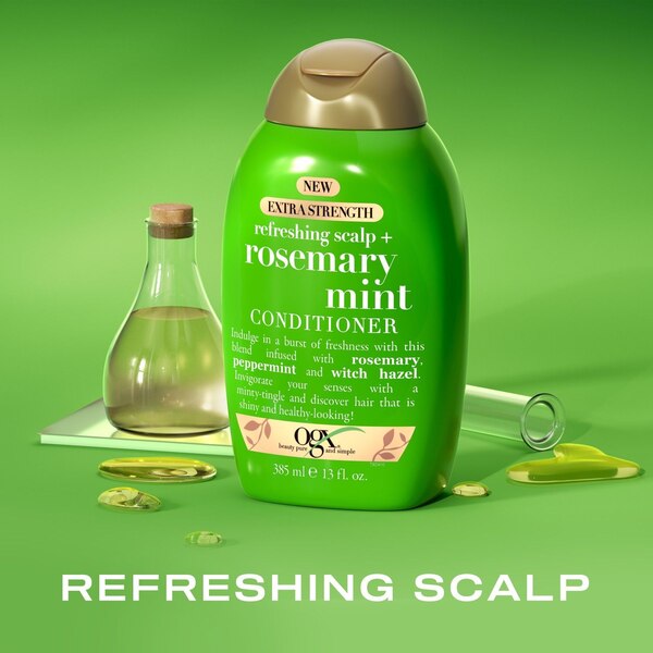 OGX Extra Strength Rosemary Mint Conditioner, 13 OZ