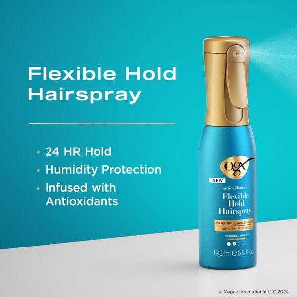 OGX Antioxidants + Flexible Hold Hairspray, 6.5 OZ