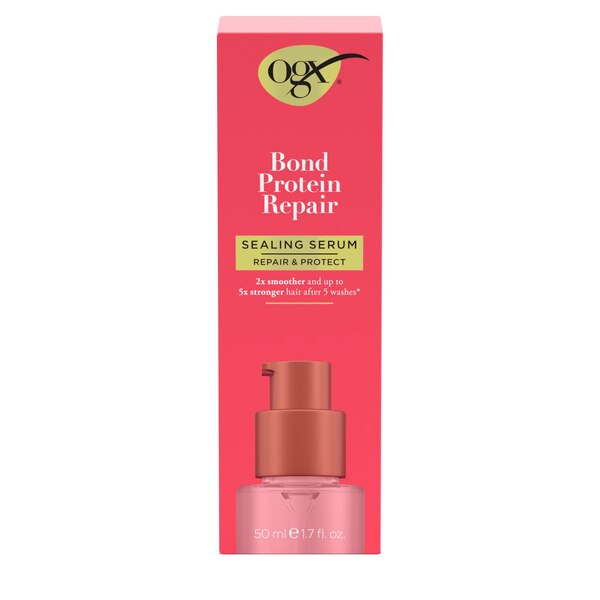 OGX Bond Protein Repair Sealing Hair Serum, 1.7 OZ