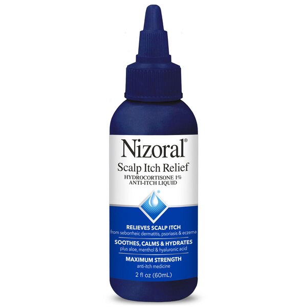 Nizoral Scalp Itch Relief Anti-Itch Liquid with 1% Hydrocortisone, 2 OZ