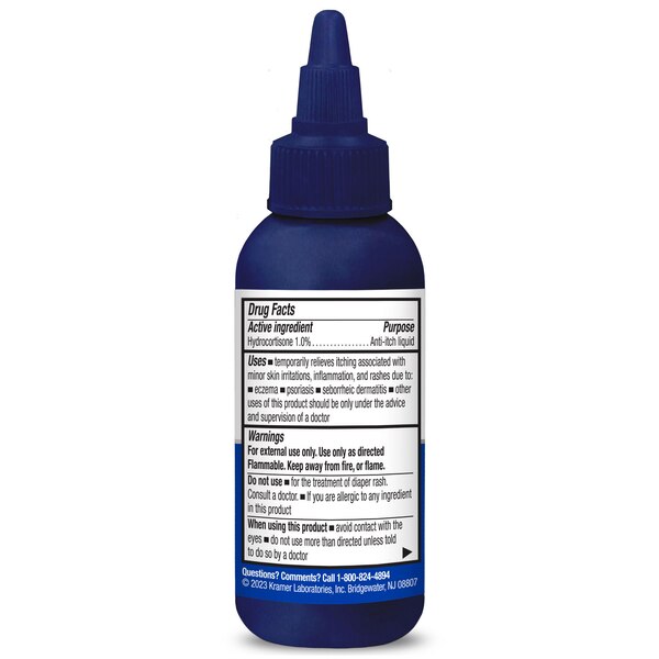 Nizoral Scalp Itch Relief Anti-Itch Liquid with 1% Hydrocortisone, 2 OZ