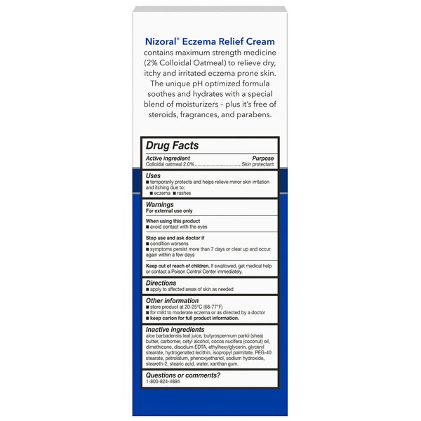 Nizoral Eczema Relief Cream, 4 OZ
