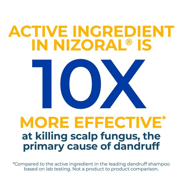 Nizoral Anti-Dandruff 2-in-1 Shampoo & Conditioner with 1% Ketoconazole, 14 OZ