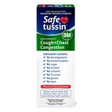 Safetussin DM Non-Drowsy Cough + Chest Congestion, 8 OZ, thumbnail image