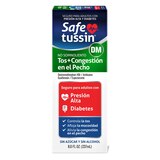 Safetussin DM Non-Drowsy Cough + Chest Congestion, 8 OZ, thumbnail image