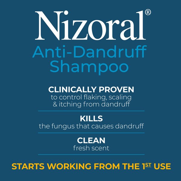 Nizoral Anti-Dandruff Shampoo, 14 OZ
