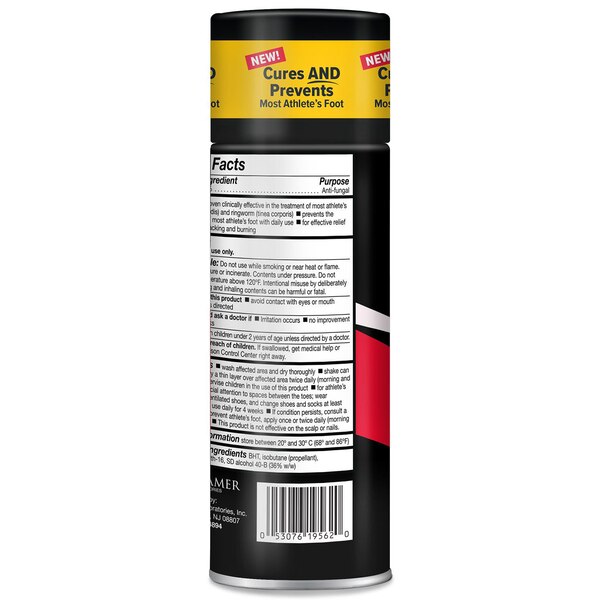 HC MAX Maximum Strength Anti-Fungal Spray Athlete's Foot, 5.3 OZ