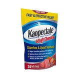 Kaopectate Anti-Diarrheal & Upset Stomach Reliever Soft Chews, Strawberry, 24 CT, thumbnail image