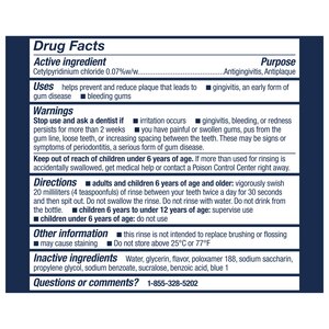 Parodontax Active Gum Health Daily Antigingivitis and Antiplaque Mouthwash, Mint