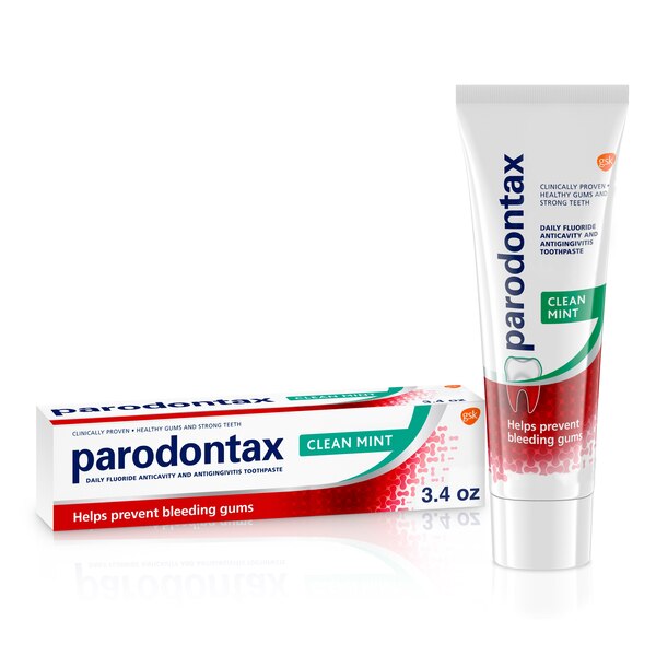 Paradontax Daily Fluoride Anticavity and Antigingivitis Toothpaste to Help Prevent Bleeding Gums