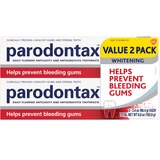 Parodontax Daily Fluoride Antigingivitis Toothpaste to Help Prevent Bleeding Gums, Whitening, 2 Pack, thumbnail image 1 of 5