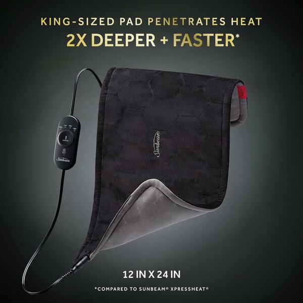 Sunbeam AdvancedHeat  Heating Pad, King Size