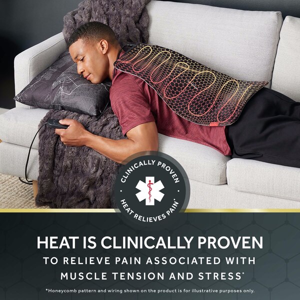 Sunbeam AdvancedHeat  Heating Pad, King Size