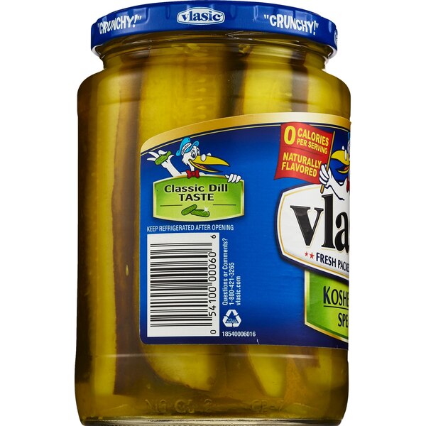 Vlasic Kosher Dill Spears, 24 fl oz