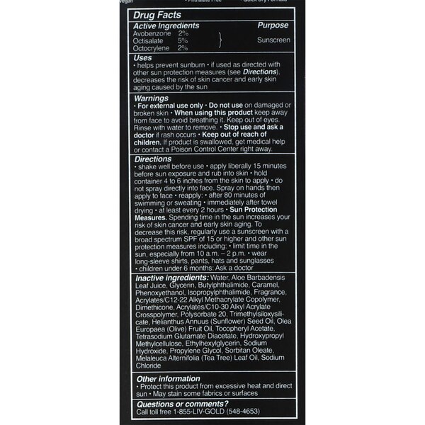 Australian Gold Spray Gel Sunscreen With Instant Bronzer, 8 OZ