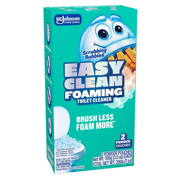 Scrubbing Bubbles Easy Clean Foaming Toilet Cleaner, 2 ct