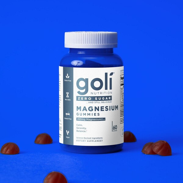 Goli Zero Sugar Magnesium, 60 CT