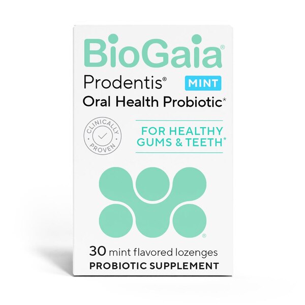 BioGaia Prodentis Oral Health Probiotic, Mint, 30 CT