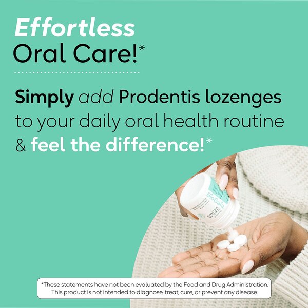 BioGaia Prodentis Oral Health Probiotic, Mint, 30 CT