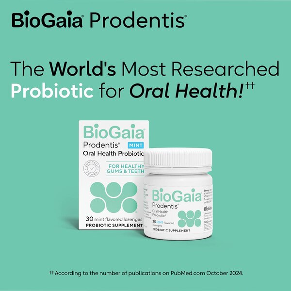 BioGaia Prodentis Oral Health Probiotic, Mint, 30 CT