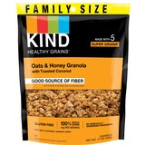 KIND Family Size Granola Clusters, Oats & Honey, 17 oz, thumbnail image