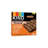 KIND nacks Granola Bar, Drizzled Dark Chocolate Peanut Butter, 5ct, 5.8 oz, thumbnail image