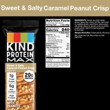 Kind, Crispy Sweet and Salty Caramel Peanut Crisp, Protein Max Bars, 2.2 oz, thumbnail image