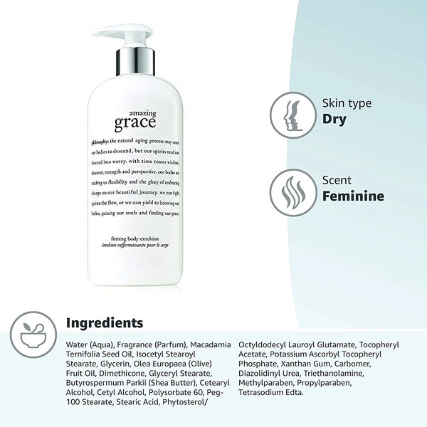 Philosophy Amazing Grace Firming Body Emulsion, 16 OZ