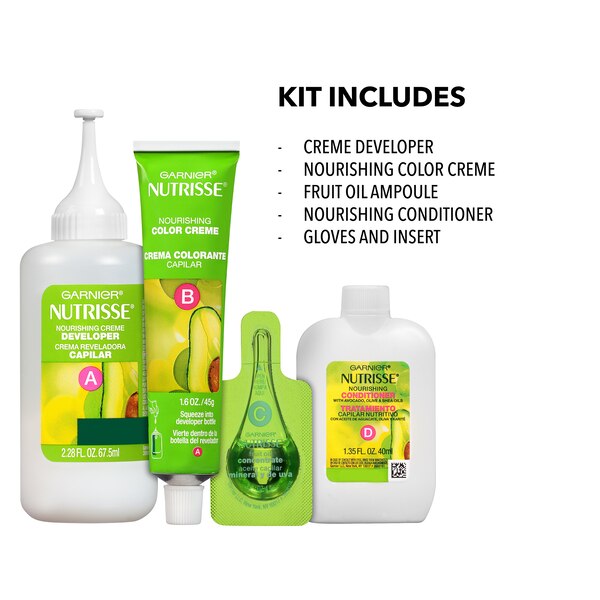 Garnier Nutrisse Nourishing Permanent Hair Color Creme