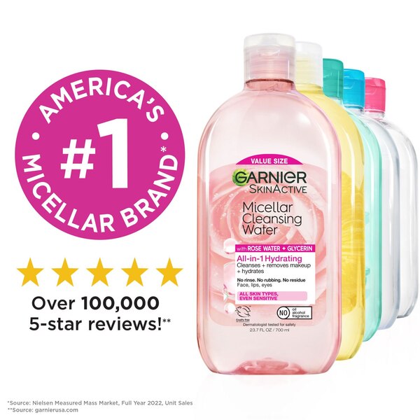 Garnier SkinActive Micellar Cleansing Water with Rose Water