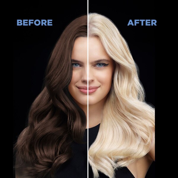 Garnier Olia Oil Powered Ammonia Free Hair Bleach Kit, B+++ Bleached Blonde Extreme