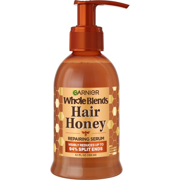 Garnier Whole Blends Honey Treasures Hair Honey Repairing Serum, 5.1 OZ