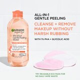 Garnier SkinActive Micellar Gentle Peeling Water with PHA , Glycolic Acid, 13.53 fl oz, thumbnail image