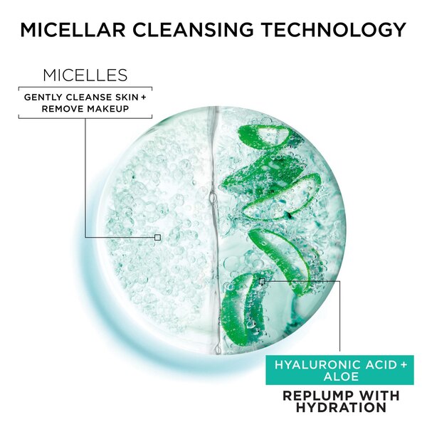 Garnier SkinActive Micellar Hyaluronic Acid Replumping Cleansing Water