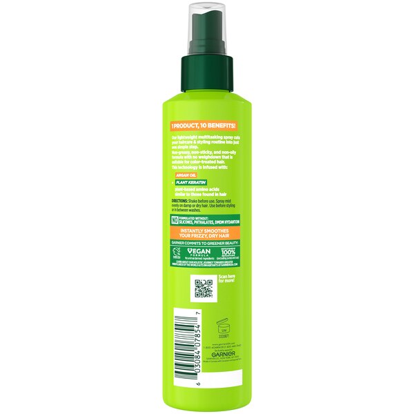 Garnier Fructis Sleek & Shine 10-in-1 Leave-In Spray, 8.1 OZ