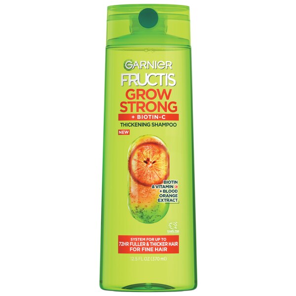 Garnier Fructis Grow Strong Thickening Shampoo, 12.5 OZ